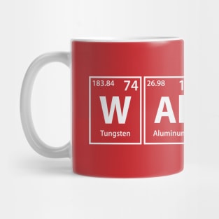 Walrus (W-Al-Ru-S) Periodic Elements Spelling Mug